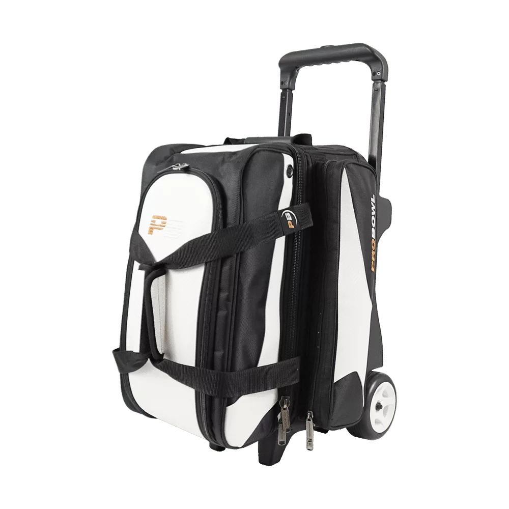 ProBowl 2Ball Bag Deluxe Tasche Ballwagen Black-Carbone-Weiß