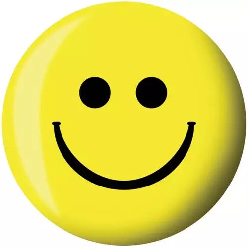 Viz-A-Ball smiley Bowlingball