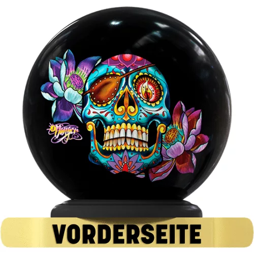 On The Ball-Bowlingbälle im Design Top Skully Roger