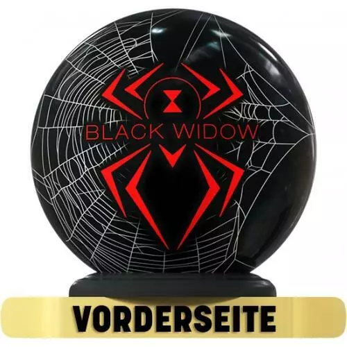 On The Ball-Bowlingbälle im Design Top Black Widow Black