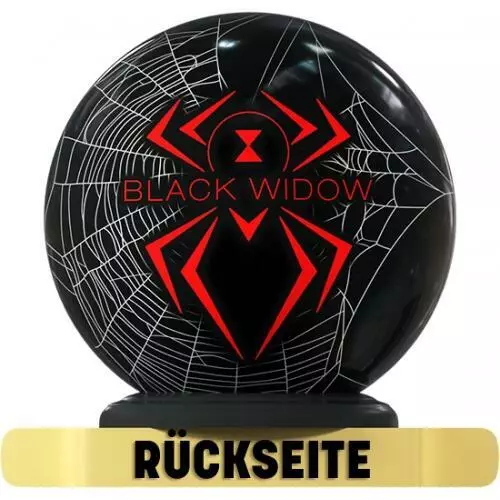 On The Ball-Bowlingbälle im Design Top Black Widow Black